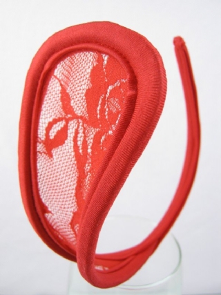 Red C String Underwear for Women