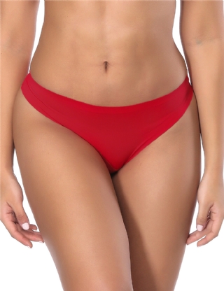 Plus Size Red Seamless Panty for Women