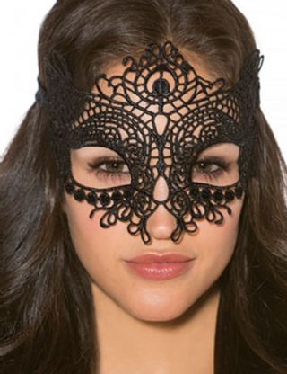 Attractive Sexy Black Lace Eye Mask