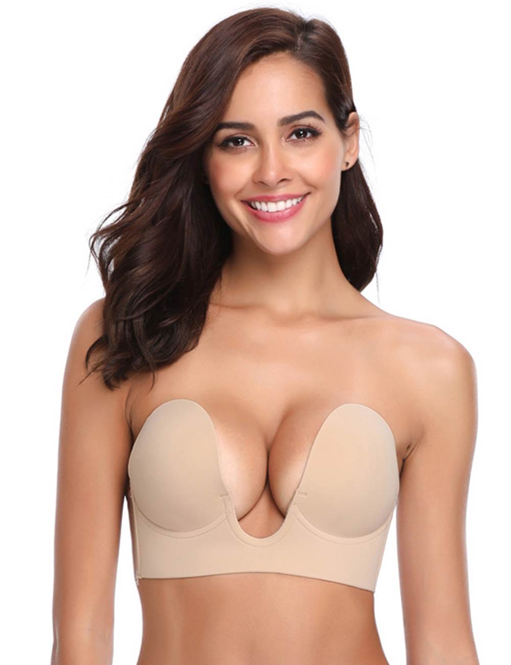 Nude Strapless Self Adhesive Invisible Lift Up Tape Bra Ohyeah