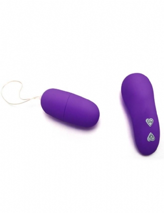 Remote Wireless Purple Vibrating Egg for Women
