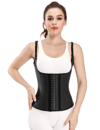 Latex 25 Bone Plastic Waist One-piece Abdomen Vest Sling Shaper