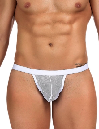 Sexy White Fishnet Panty for Men 
