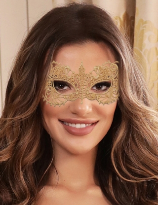 2Pcs Enchanting Gold Eye Mask