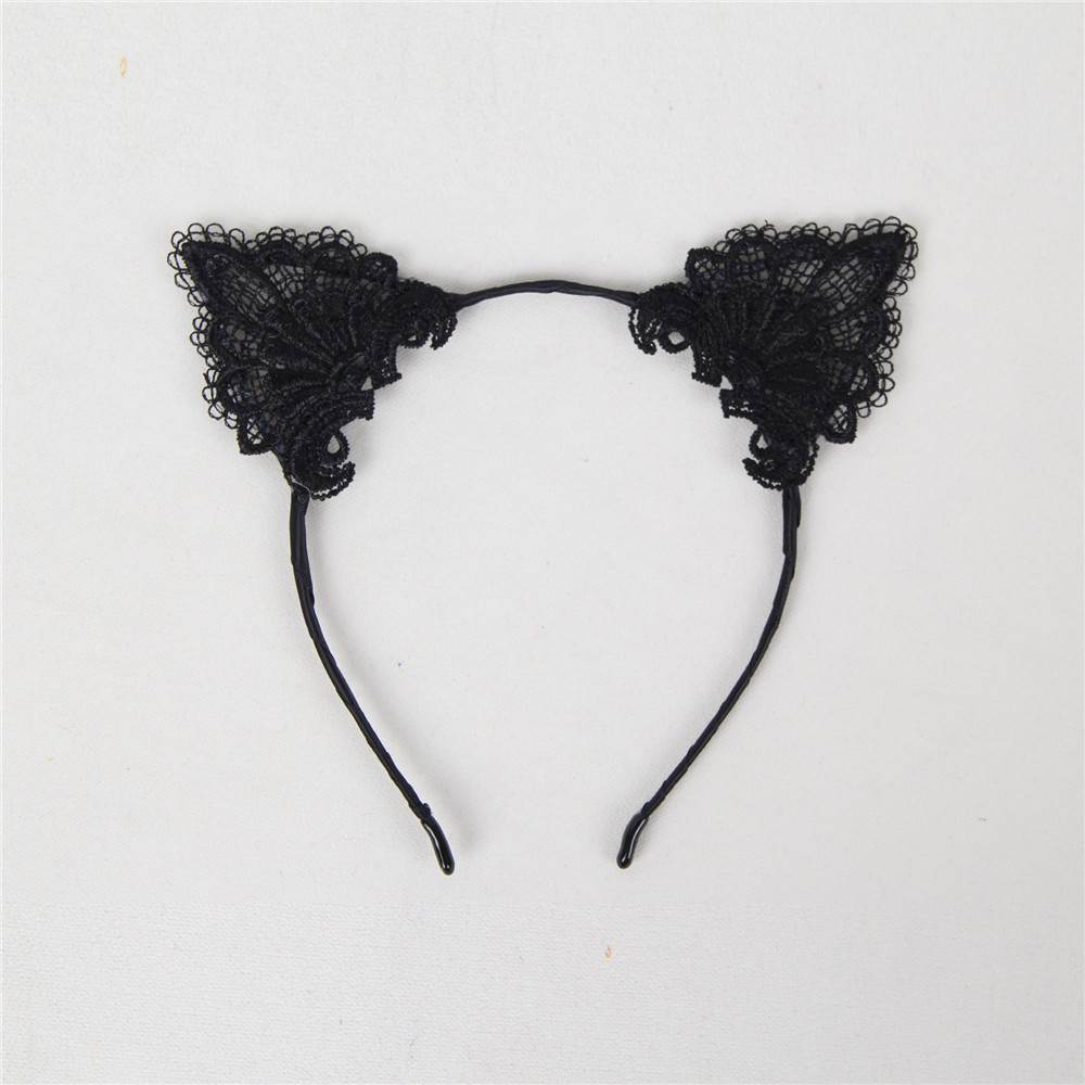 Black Cute Cat Ear Headband | Ohyeahlady