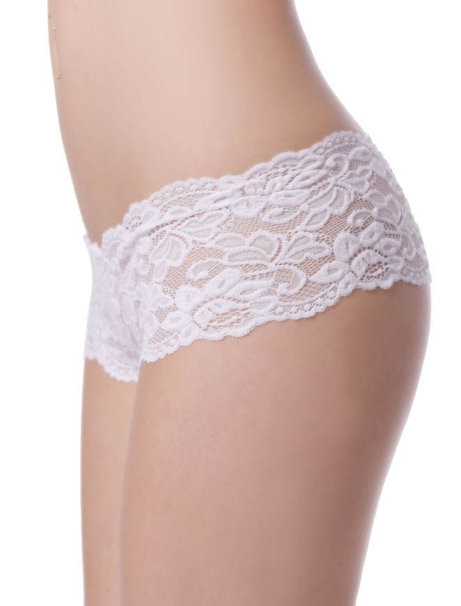 White Sexy Floral Lace Panty Ohyeah 6590